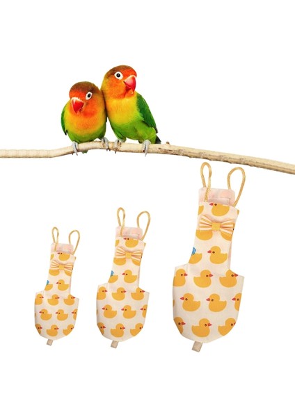 Sarı Stil L Beden Yıkanabilir Papağan Uçuş Takımı Yeniden Kullanılabilir Muhabbet Kuşu Bez Kıyafeti Kuş Kıyafetleri Uçma Takımı Astarı Kuş Bezi Çiş Pedı Muhabbet Kuşu (Yurt Dışından) fiyatları