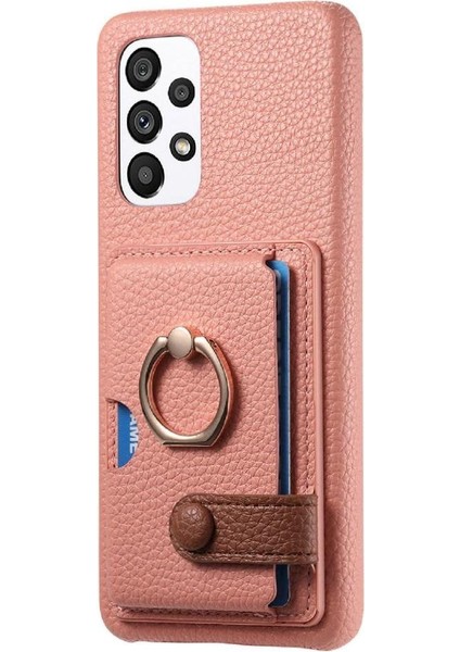 Samsung Galaxy A52 5g Kart Yuvaları Halka Standı Premium Dokulu (Yurt Dışından)
