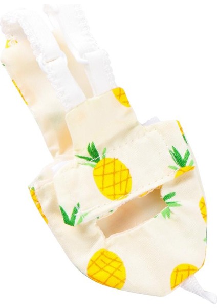 Ananas Desen Stili Xs Beden Papağan Bezli Papyonlu Sevimli Renkli Meyve Çiçekli Muhabbet Kuşu Güvercin Küçük Orta Büyük Evcil Kuşlar Uçma Takım Elbise Kıyafet Yıkanabilir (Yurt Dışından) indirimleri