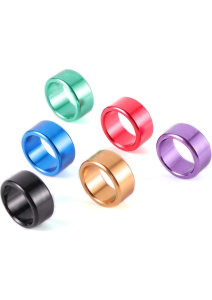 Kırmızı Stil Iç Çap 8mm Ev Hayvanı Kuş Ayak Halkası Alüminyum Kuş Halkası Güvercin Bacak Bantları Açık Hava Uçuş Eğitimi Tanımlama Ayak Halkası 6 Renk (Yurt Dışından)