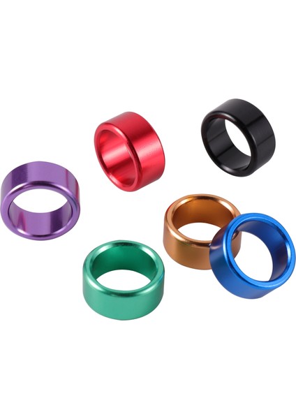 Kırmızı Stil Iç Çap 8mm Ev Hayvanı Kuş Ayak Halkası Alüminyum Kuş Halkası Güvercin Bacak Bantları Açık Hava Uçuş Eğitimi Tanımlama Ayak Halkası 6 Renk (Yurt Dışından)