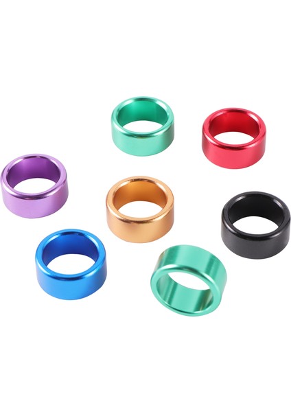 Kırmızı Stil Iç Çap 8mm Ev Hayvanı Kuş Ayak Halkası Alüminyum Kuş Halkası Güvercin Bacak Bantları Açık Hava Uçuş Eğitimi Tanımlama Ayak Halkası 6 Renk (Yurt Dışından)