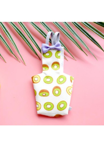 B Tarzı S Beden Papagan Bezli Yaka Mendilli Sevimli Renkli Meyve Çiçekli Muhabbet Kuşu Güvercin Küçük Orta Büyük Evcil Kuş Uçuş Takımı Kıyafetler Yıkanabilir (Yurt Dışından) indirimleri