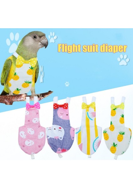 Karpuz Tarzı M Beden Kuş Papağan Bez Muhabbet Kuşu Güvercin Orta Büyük Evcil Kuşlar Uçuş Takımı Giysiler (Yurt Dışından) fiyatları