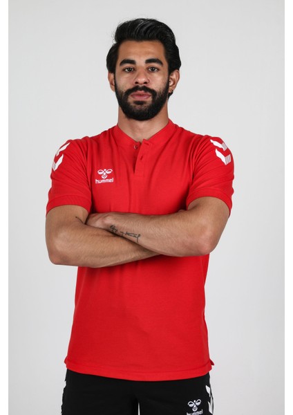 Armin Pamuklu Bebe Yaka Tişört Kırmızı