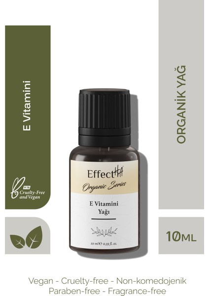 EffectHA Organik E Vitamini Yağı 10ml