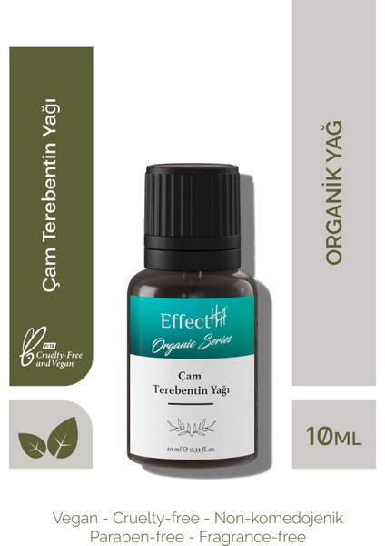 Organik Çam Terebentin Yağı 10ml