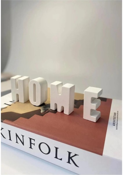 Dekoratif Biblo Home Yazısı