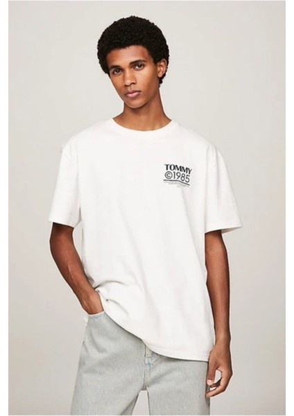 Tjm Reg 1985 Pop Tee Beyaz Erkek Kısa Kol T-Shirt