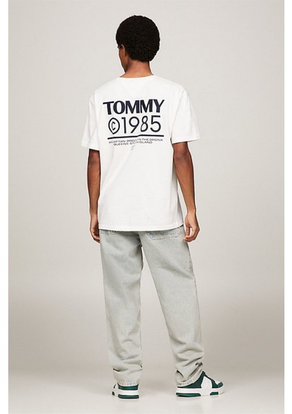 Tjm Reg 1985 Pop Tee Beyaz Erkek Kısa Kol T-Shirt modelleri