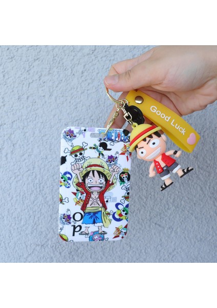 Anime One Piece Monkey D.luffy Silikon Anahtarlık ve Kartlık modelleri
