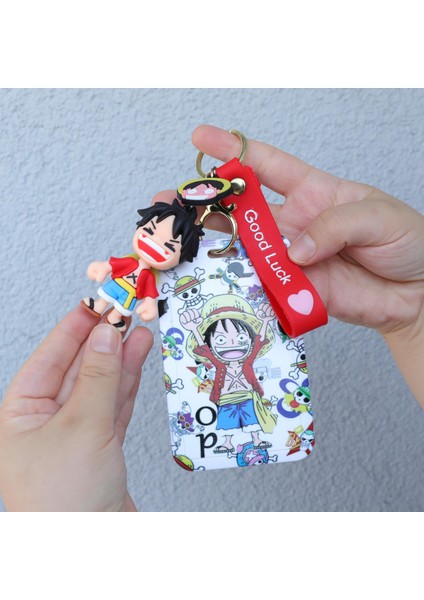 Anime One Piece Monkey D.luffy Silikon Anahtarlık ve Kartlık fırsatları
