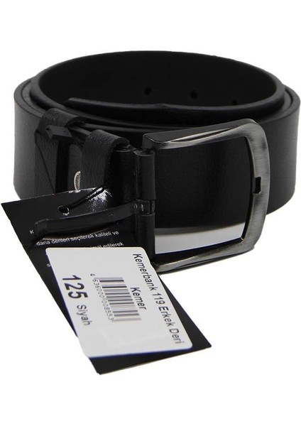 119 Erkek Deri Kemer - Siyah fiyatları