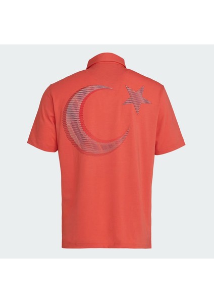 Turkiye Polo M Türkiye Erkek Antrenman Polo Tişörtü JG0918 Kırmızı fiyatları