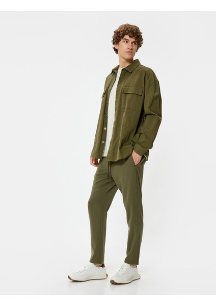 Beli Bağcıklı Pantolon Cep Detaylı fiyatları