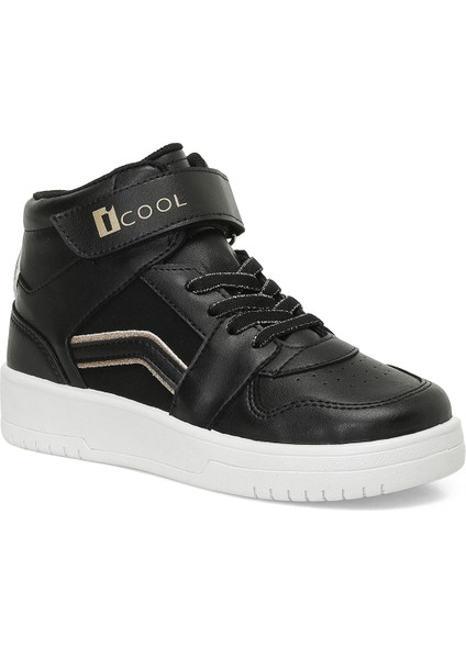 I Cool Brenta F 4pr Siyah Kız Çocuk High Sneaker