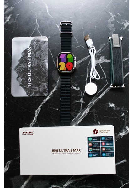 Genel Markalar Hk9 Ultra 2 Max Akıllı Saat