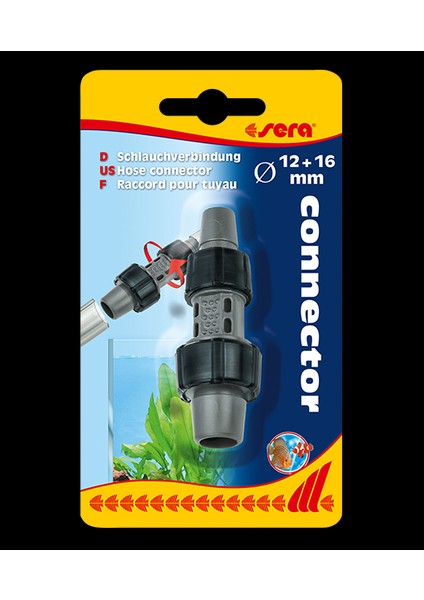 12MM-16MM Hortum Dönüştürücü Konnektör