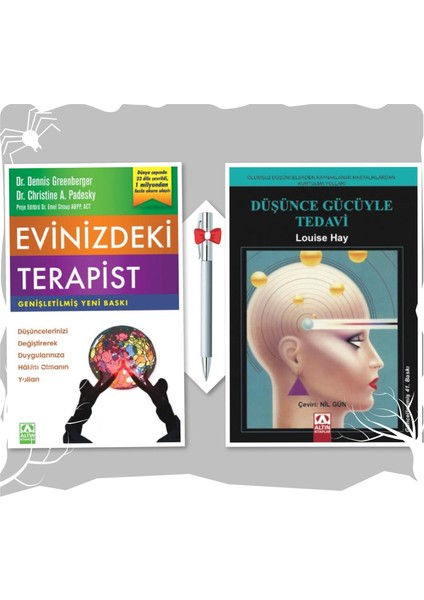 Evinizdeki Terapist - Düşünce Gücüyle Tedavi + 2 Kitap