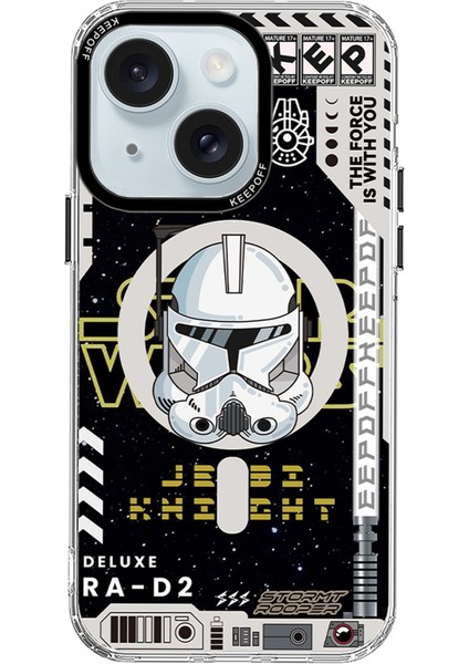 Apple iPhone 15 Dna Magsafe Kapak - Jedi Knight 13