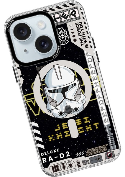 Apple iPhone 15 Dna Magsafe Kapak - Jedi Knight 13