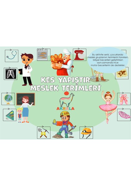 Kes Yapıştır Serisi Meslek Terimleri