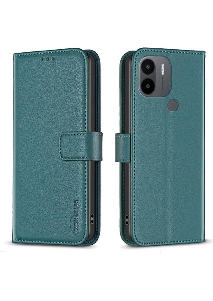 Xiaomi Redmi A2 Çok Renkli Çoklu Kart Yuvası Iş Deri Için Flip Case (Yurt Dışından)