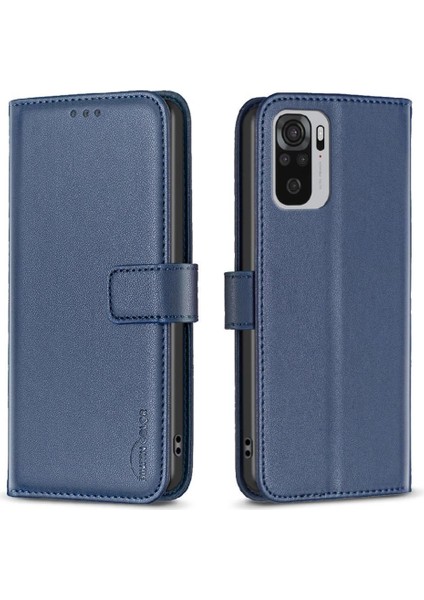 Xiaomi Redmi Not 10 Için Flip Case 4g Cüzdan Iş Çoklu Kart Yuvası Kılıf (Yurt Dışından) indirimleri