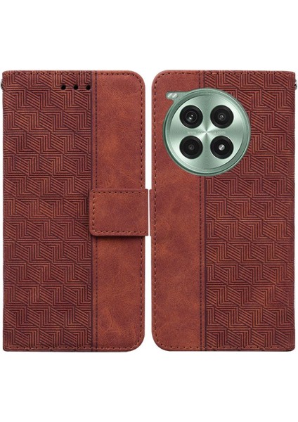 Oneplus Ace 3 Pro Flip Için Flip Case Folio Premium Pu Deri Cüzdan Kapak (Yurt Dışından)