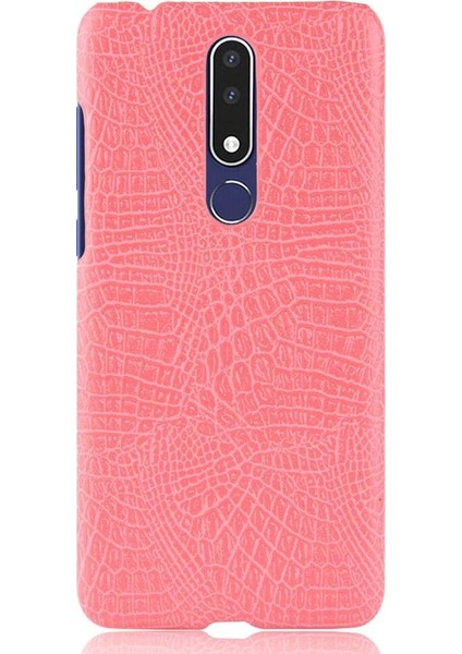 Nokia 3.1 Plus Anti Scratch Klasik Timsah Için Şık Klasik Kılıf (Yurt Dışından)