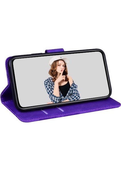 Realme Gt 6t Için Flip Case Cüzdan Flip Folio Kapak Kelebek Renk Baskılı (Yurt Dışından) fiyatları
