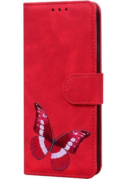 Realme Gt 6t Için Flip Case Cüzdan Flip Folio Kapak Kelebek Renk Baskılı (Yurt Dışından) fırsatları