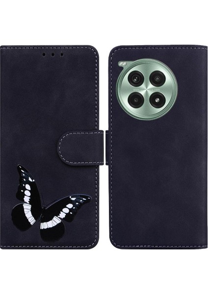 Oneplus Ace 3 Pro Için Flip Case Kelebek Flip Folio Kapak Cüzdan Renk (Yurt Dışından)