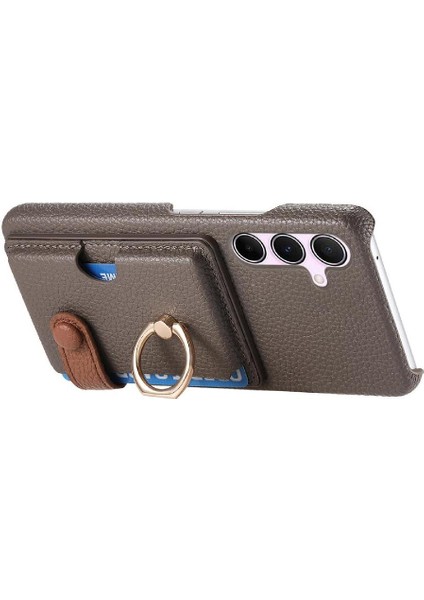 Samsung Galaxy Case 5g Halka Standı Premium Dokulu Deri Kart (Yurt Dışından) modelleri