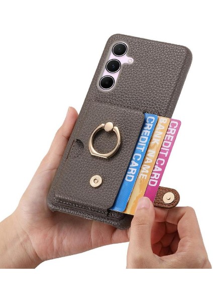 Samsung Galaxy Case 5g Halka Standı Premium Dokulu Deri Kart (Yurt Dışından) indirimleri