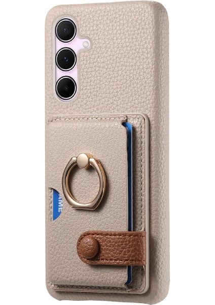 Samsung Galaxy Case 5g Halka Standı Premium Dokulu Deri Kart (Yurt Dışından) indirimleri