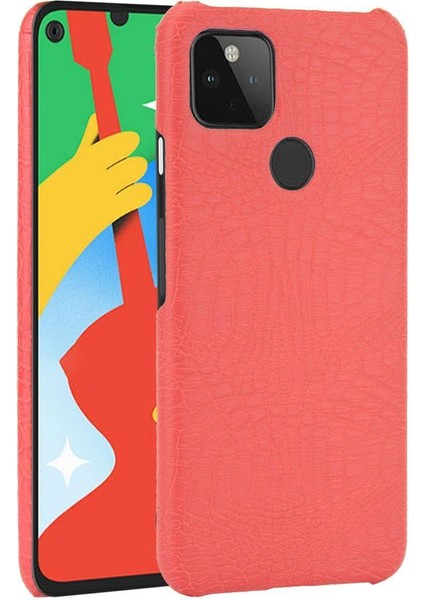 Google Pixel 4A 5g Anti Scratch Uyumluluk Için Şık Klasik Kılıf (Yurt Dışından)