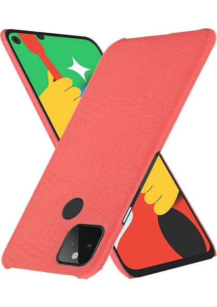 Google Pixel 4A 5g Anti Scratch Uyumluluk Için Şık Klasik Kılıf (Yurt Dışından)