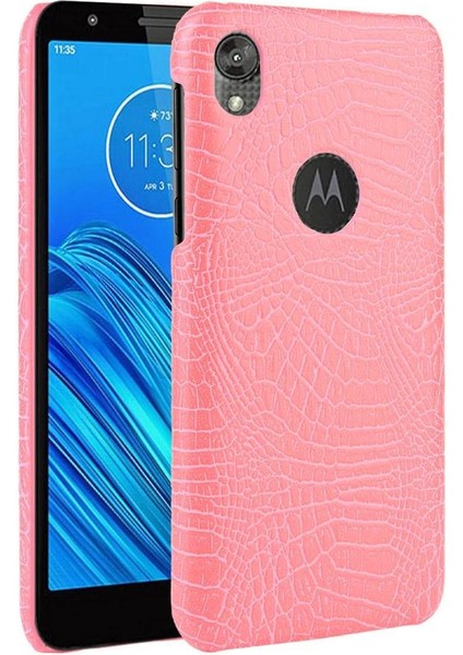 Motorola Moto E6 Koruyucu Kapak Uyumluluğu Için Şık Klasik Kılıf (Yurt Dışından)