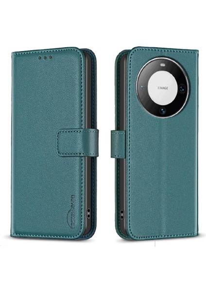 Huawei Mate 60 Pro Için Flip Case Artı Deri Çanta Iş Çok Renkli (Yurt Dışından)