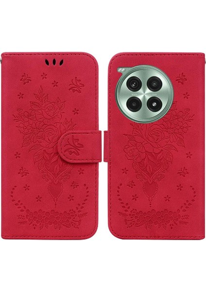 Oneplus Ace 3 Pro Kart Yuvaları Için Kılıf Kickstand Kapak Pu Deri Kılıfı (Yurt Dışından)