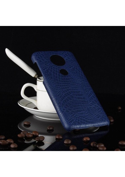 Motorola Moto E5 Artı Klasik Timsah Moda Için Şık Klasik Kılıf (Yurt Dışından) fırsatları