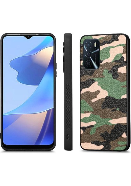 Colorful Shop Oppo A16 Kablosuz Şarj Özgürlüğü Anti Damla Hafif Camo Için Kılıf (Yurt Dışından)