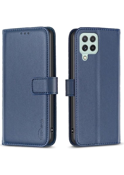 Samsung Galaxy A22 4g Çok Renkli Iş Deri Kılıf Yuvası Için Flip Case (Yurt Dışından)