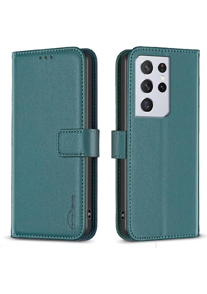 Samsung Galaxy S21 Ultra Çok Renkli Cüzdan Çoklu Kart Yuvası Için Flip Case (Yurt Dışından) indirimleri