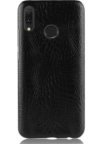 Huawei Y9 2019 Klasik Timsah Moda Kapak Için Şık Klasik Kılıf (Yurt Dışından) modelleri