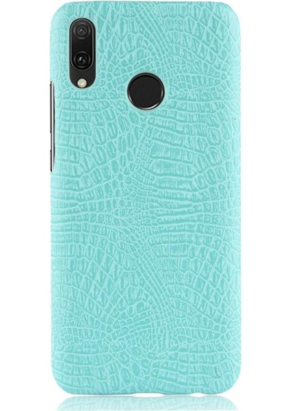 Huawei Y9 2019 Klasik Timsah Moda Kapak Için Şık Klasik Kılıf (Yurt Dışından) fiyatları