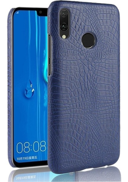 Huawei Y9 2019 Klasik Timsah Moda Kapak Için Şık Klasik Kılıf (Yurt Dışından)