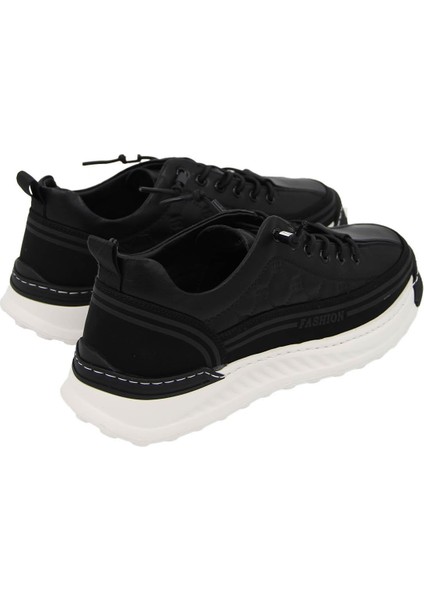 19075 Erkek Sneaker Ayakkabı - Siyah
