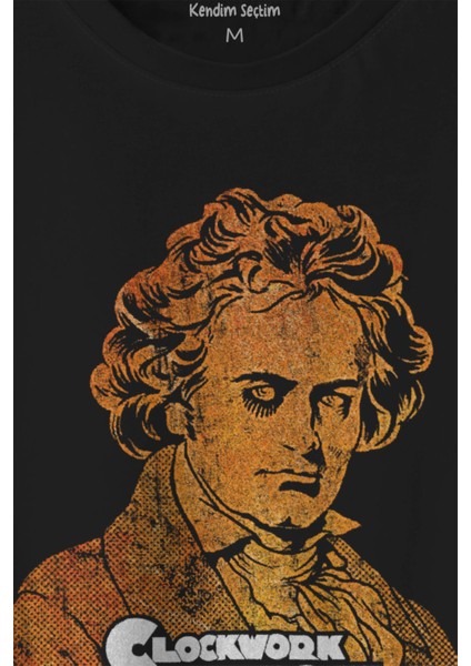 Unisex T-Shirt Clockwork Orange Otomatik Portakal Kitap Film Siyah Baskılı Tişört fiyatları